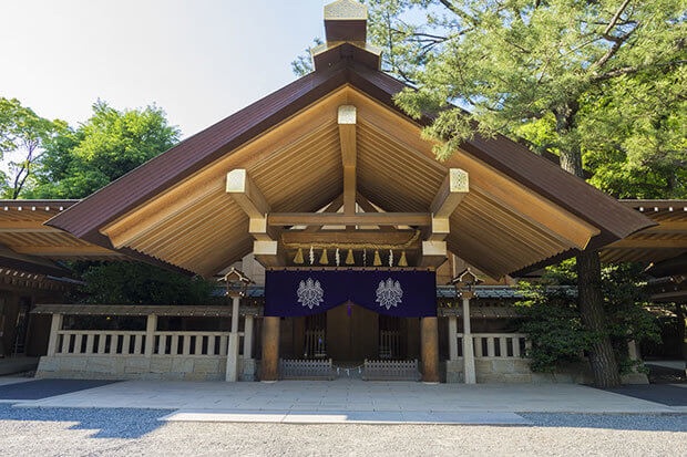 熱田神宮の社殿正面