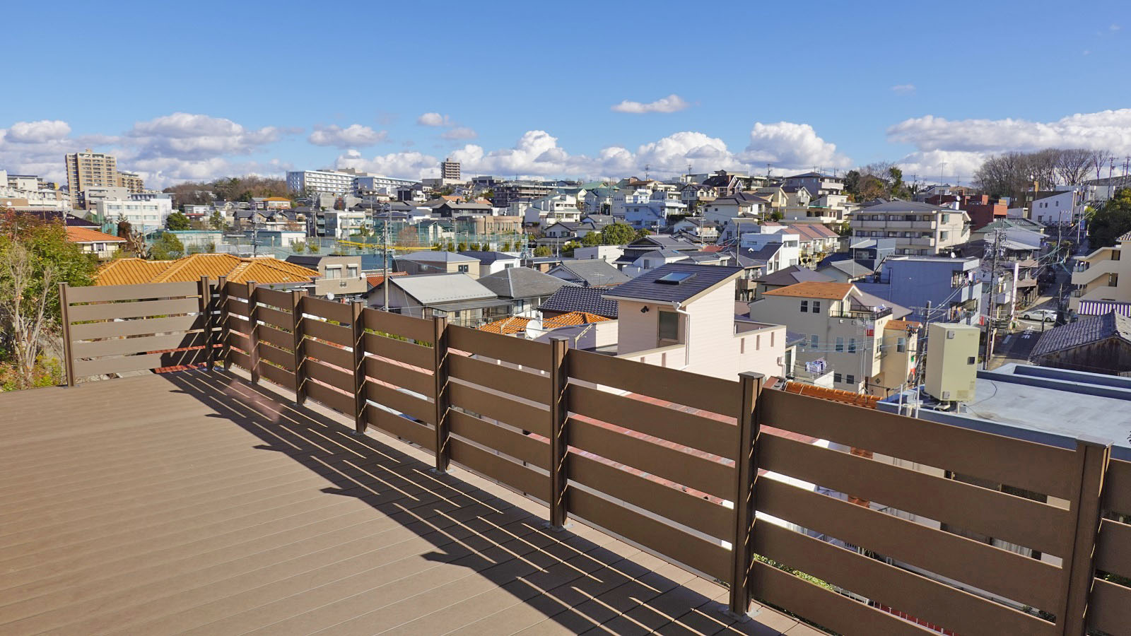 千種区の住宅地を見渡す風景