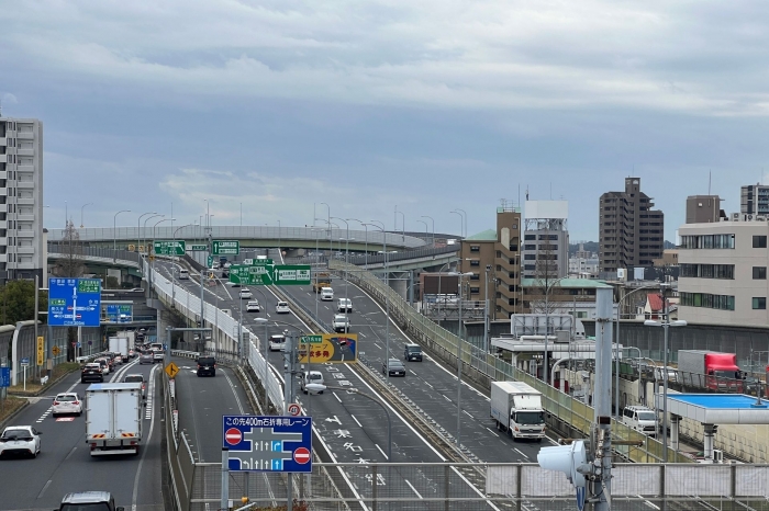 名古屋市名東区の名古屋インターチェンジ周辺