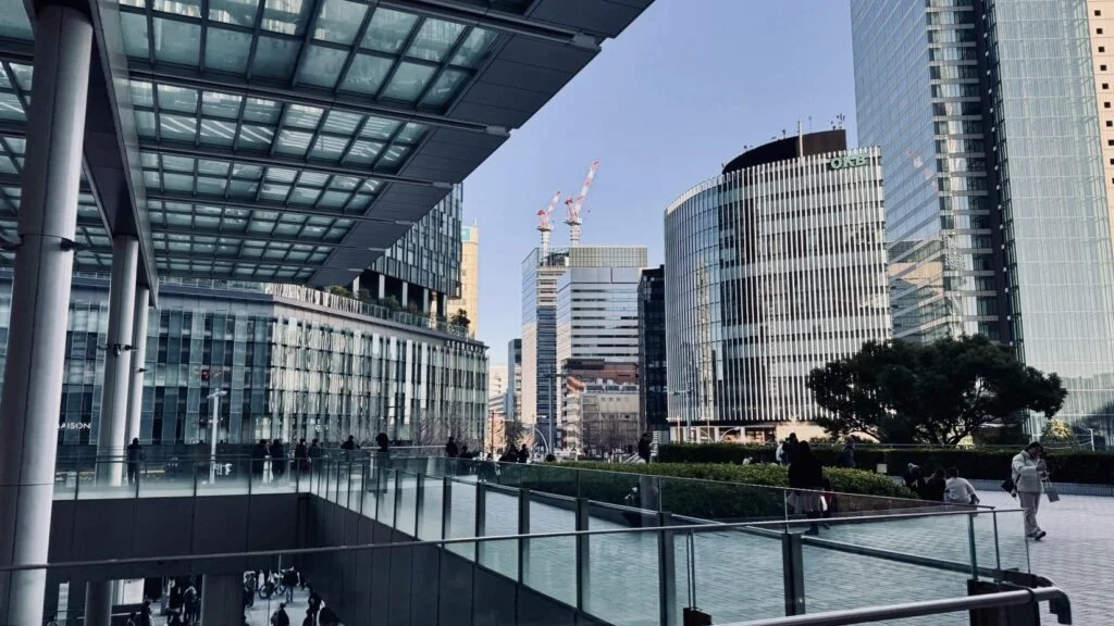 名古屋市中心部の高層ビル街