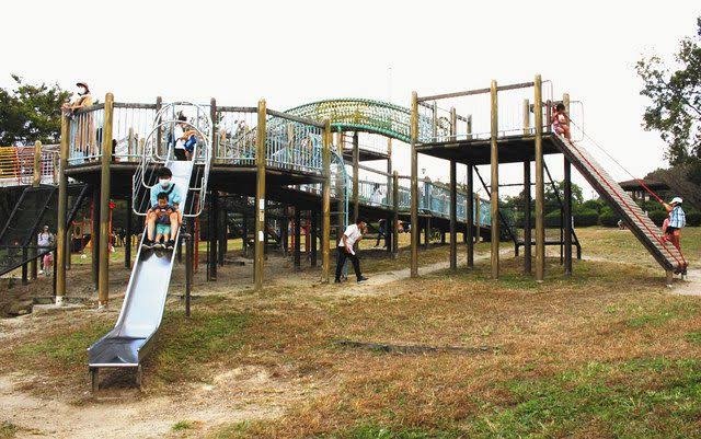 名古屋市天白区内の公園遊具